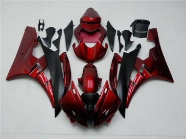 Vermelho Preto Kits Carenagem R6 06-07