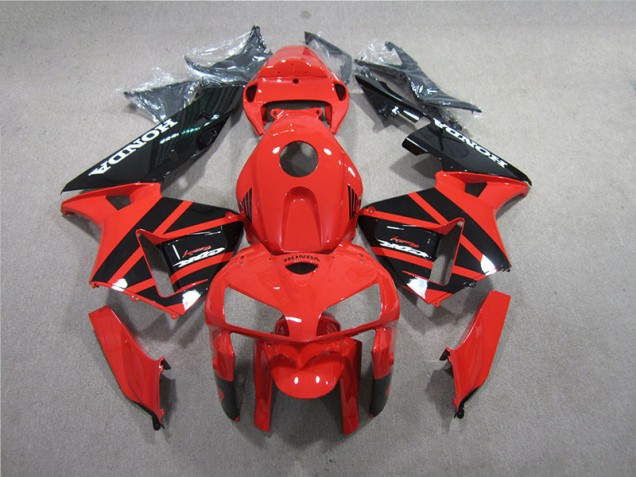 Vermelho Preto Kits Completo Carenagem CBR 600RR 05-06 Vermelho Preto Kits Completo Carenagem CBR 600RR 05-06