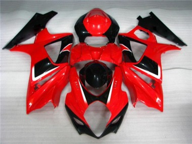 Vermelho Preto Plásticos GSXR 1000 K9 09-16