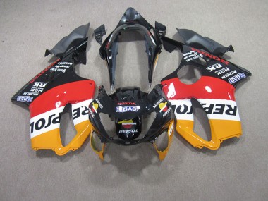 Vermelho Preto Repsol Carenagem CBR 600 F4 99-00