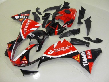 Vermelho Preto Santander Carenagem R1 09-11