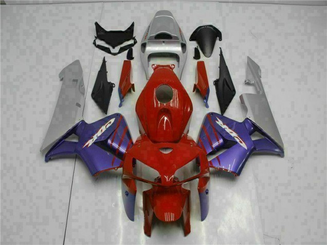 Vermelho Roxo Carenagem CBR 600RR 05-06 Vermelho Roxo Carenagem CBR 600RR 05-06